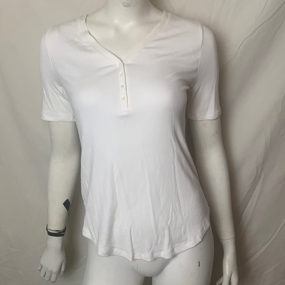 Loft | Women’s Button Tee Size M